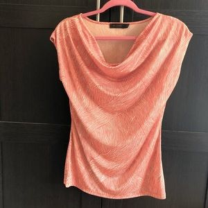 Women’s The Limited draped neck sleeveless shirt